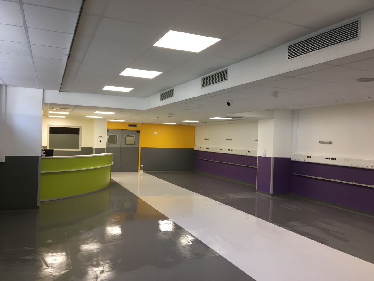 CHRU Brest SSPI Cegelec Clim Ouest Brest CVC Plomberie